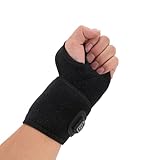 Beheizte Handgelenkbandage, 3-Gang-verstellbar, USB-beheizte Handgelenkbandage, Wärmekissen-Wickel für Ellenbogen, Hand und Knöchel