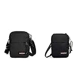 EASTPAK The One Umhängetasche, 21 cm, 2.5 L, Schwarz (Black) & BUDDY Umhängetasche, 18 cm, 0.5 L, Schwarz (Black)