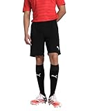 PUMA Herren Teamrise Shorts, Puma Black-puma White, M EU