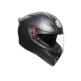 AGV K1 E2205 Helm, robust, Mattschwarz, Größe XL, Matt Schwarz, 0281A4I0_003_XL