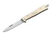 Otter 01OT013 Unisex – Erwachsene Messer Mercator Messing Taschenmesser, beige, 19,5 cm