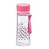 Aladdin My First Aveo Bunny Trinkflasche Kinder Auslaufsicher 0.35L Rosa - Weite Öffnung für leichte Befüllung - BPA-Frei - Trinkflasche Kindergarten - Geruchs- und Fleckenfest - Spülmaschinenfest