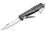 Otter Unisex – Erwachsene Mercator-Messer Multi Taschenmesser, Silber, 23,0 cm