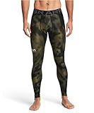 Under Armour Herren HeatGear bedruckte Leggings Sporthose, Marine Od Green, S