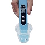 TenYua TDS Digitaler Salzgehaltstester / Messgerät für Salzwasserpool & Fisch/Koiteich Testen