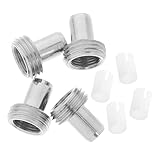 Ipetboom Glasfaser Tester Zubehör Satz mit Keramikkern und Metallspitze Kompakte Reparaturteile für Optische Fehlerortungsgeräte Langlebige Glasfaser Wartungskomponenten