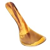 HAKIDZEL Ochsenhornlöffel Suppenlöffel Rührlöffel Kaffeelöffel Material Für Lange Lebensdauer Glatt Und Weich Sicher Hand