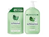 Schauma 7 Kräuter Shampoo Nachfüllpack (1x 800 ml) Für Normales Bis Schnell Fettendes Haar - Verleiht Der Haarstruktur Eine Leichte Frische (1x 750 ml)