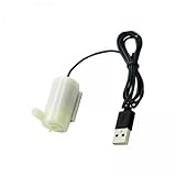 Colcolo 4x Kleine USB Wasserpumpe, 5 V, Multifunktions, Langlebig, Praktisches Zubehör, Tauchfähig für Hydroponik Heim Aquarium, Gemüsepflanzen