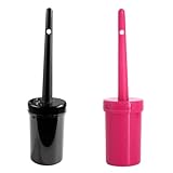 PFIFF 100555 Hufpinsel inklusive Behälter, Verschließbar, Pink