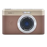 KODAK Pixpro C1 - Ultrakompakte Digitalkamera | 13MP BSI CMOS, 4X Zoom, 7.1 cm LCD-Bildschirm, LED-Blitz - Marron