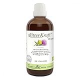 BitterKraft! Original BIO Bitterstoffe Tropfen nach Hildegard von Bingen – hochdosierte Bittertropfen aus 9 erlesenen Bitterkräutern – 100% Natur ohne Zusatzstoffe & vegan – Made in Germany (100 ml)