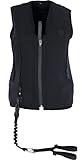 Covalliero Airbag-Weste Manege, Sicherheitsweiste, Schutzweste, Protektor, L, 170-180cm, Nylon, schwarz, Reiter, Reiterin, inkl. Kartusche
