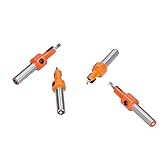 Srliya 4 PCs Countersink Bohrer Bit Set Hohe Härte Starke Schneidkraft Langlebiger Holzbohrer für Tischlerei