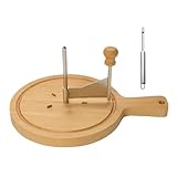 Generisch Käse Lockenformer,Edelstahl Rutschfest Mit Griff | Käseschneider Blumenformer Rad | Für Rosenförmige Schnitte Für Dessert Und Gebäck Für Haushaltsküche Für Party Und