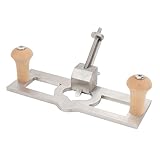 TOPINCN Fräshobel, Hand-Holzbearbeitungswerkzeug mit Tiefenanschlag, Edelstahl, Massivholz, Verstellbarer Handholzhobel, Holzrasierwerkzeug