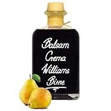 Geniess-Bar! Balsamico Creme Birne (0,5 Liter) - Premium Crema di Aceto Balsamico di Modena IGP mit 3% Säure