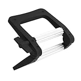 Veemoon Schwarzer Tubenquetscher für Zahnpasta und Cremes Kompakter Lotion squeezer Einfacher Tubenausdrücker Tragbares Handwerkzeug zum Sparsamen Auspressen von Tuben Vielseitig für