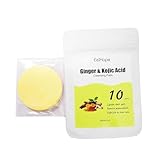 Kojic Acid and Turmearic Cleansing Pads, Turmeric Kojic Acid Pads, Curcumin Kurkuma Reinigung Baumwollpads, Turmeric Cleansing Pads for Cleansing and Exfoliating, Turmeric Cleansing Pads for Face