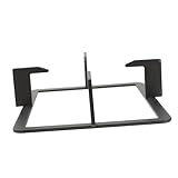 TOBBOMEY Küchen Gaskocher Topfträger aus Gusseisen Stabiles Rutschfestes Herdgestell für Milchkochtopf Langlebiger Herdhalter Installieren Schwarz Praktische Herdzubehör Unterstützung