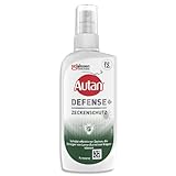 Autan Defense Zeckenschutz Pumpspray, Insektenschutz, hocheffektiver Schutz vor Zecken für bis zu 12h, 100 ml