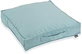 H.O.C.K. Matratzenkissen Outdoor Classic Uni Bodenkissen (50x50x10, Manzana - Aqua)