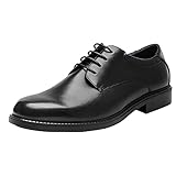 Bruno Marc Anzugschuhe Herren Business Schuhe Derby Schnürhalbschuhe Leder Mit Oxford SCHWARZ-E DOWNING-02-E Größe 40 (EUR)