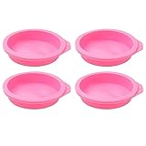 Sadkyer 4 Pcs Silikon Air Fryer Egg Air Fryer Egg Pan for Muffin Lids, Toast, Non-Stick Air Fryer Accessories