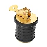 Alipis Professioneller Boot Abfluss Stöpsel Pressverschluss Wasserdichtes Boot Ablassventil Schlauchboot Kanadier Zubehör für Effiziente Wasserableitung