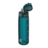 Super Sparrow Trinkflasche 1L - TouchSip Wasserflasche - BPA-frei - Ideale Sportflasche - Strohhalm Tritan Flasche für Sport, Outdoor und Camping - Leicht, Nachhaltig