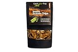 Insekten Protein Chips mit 24% Protein - Insekten zum Essen von Catch-Your-Bug, gesunder Snack auf Basis von Linsen- und Erbsenmehl mit Grillenpulver, Classic, 70 g
