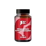 Magnesium 8-fach Komplex 400 mg | 180 Kapseln | 400 mg elementares Magnesium | 8 verschiedene Magnesiumarten | hoch dosiert | Made in Germany | laborgeprüft