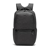 Metrosafe X Anti-Theft 25L Backpack, 48 x 31 x 18 cm, Anti-Diebstahl Rucksack für Damen und Herren, Reisegepäck, Diebstahlschutz Daypack, Sicherheitstechnologie 25 Liter, Anthrazit/Carbon