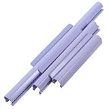 Amosfun 3 Stück Quadratische Stickrahmenclips aus Aluminiumlegierung Robuste Metall Kreuzschnallen für Vielseitige Stoffbefestigung Beim Sticken und Patchwork