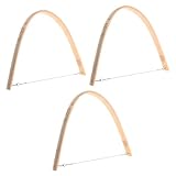 Homoyoyo 3Pcs Latte Art U-förmige Säge Sägeständer Bund Band Säbelsäge Stangensägen zum Beschneiden von Bäumen Stand Bügelsäge tragbare Handsäge Handwerkzeuge für Holzbearbeitung Stahldraht