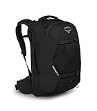 Osprey Europe Herren Farpoint 40 Rucksack, Schwarz, Einheitsgröße