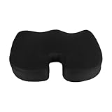 Nettoppo OrthopäDisches Kissen Sitzkissen Rutschfestes Memory Foam Coccyx Kissen für SteißBein Schmerz-BüRo Stuhl Auto Sitz