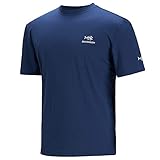 Bassdash Herren UPF 50+ Sonnenschutz Angeln Shirt Kurzarm UV T-Shirt