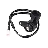 Motorcycle Double USB Charger Charging DV 12V charger Power Adaptor Socket for Y-M-H XSR700 XSR900 XSR 700 900 2017 2018 2020