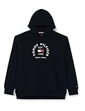 Tommy Hilfiger Herren Bt-Hilfiger Kapuzenjacke mit Flaggenbogen Hoodies, Desert Sky, XXL