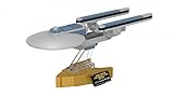 BlueBrixx Pro Star Trek USS Excelsior NX-2000 – Modellbausatz für Erwachsene und Kinder, Klemmbausteine-Set aus 131 Teilen, Detailliertes Föderationsraumschiff, Offizielle Lizenz, 104959
