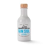 Gin Sul - 1 x 5 cl Hamburger handcrafted Premium Dry Gin 43% Vol. Aromen von Wacholder & Zitronen aus Portugal - Die miniatur Tasting Flasche