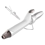 Cecotec Lockenstab - Lockenwickler SurfCare Curly. 50W, 25mm, Keramik mit Turmalin, Keratin- und Arganöl-Beschichtung, 5 Temperaturen, Klammer, Kühle Spitze, Auto-Abschaltung.