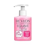 EQUAVE Kids Princess Shampoo, 300 ml, sanftes Kindershampoo mit hypoallergener Formel, angereichert mit Vitamin B, Pflegeshampoo speziell für die Haare von Kindern