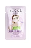 THE Beauty Mask COMPANY Glitter Peel-Off Maske Hyaluron, reinigende Gesichtsmaske mit Bioglitter-Partikeln, Gesichtspflege für Mischhaut, Glitzer-Maske für zu Hause, vegan, 10ml, 1 stück