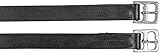Kerbl Steigbügelriemen Leder (Farbe schwarz, Länge 130 cm,...