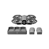 DJI Neo 2 Fly More Combo (nur Drohne), Start und Landung auf der Handfläche, Gestensteuerung, ActiveTrack, Omnidirektionale Hinderniserkennung, Drohne für Einsteiger, 3 Akkus