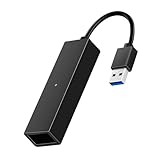 Mcbazel VR Kamera Adapter für PS5 Pro/Slim/PS5, für PS4 Kamera zu PS5 Konsole USB3.0 Konverter, für PS VR mit LED-Anzeige Kompatibel mit PS4 Kamera zu PS5 Konsole auf dem PS VR Spiel - Schwarz