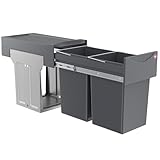 Hailo Abfallsammler Tandem 3666101 | Abfalleimer für...