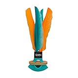 Waboba AZ-305-MGO Flyer Soft Rubber Shuttlecock, Mint Green/Orange